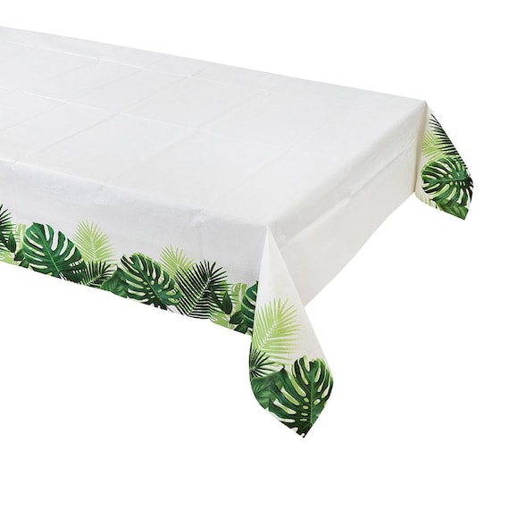 Safari Palm Leaf Table Cover Il_570xn