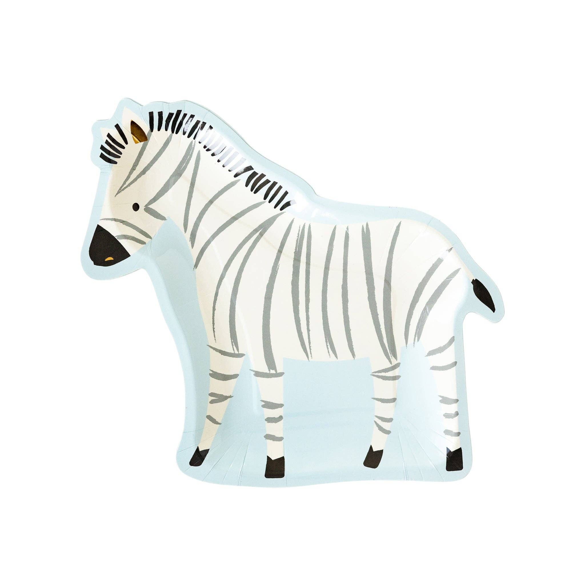 Safari Zebra Party Plates