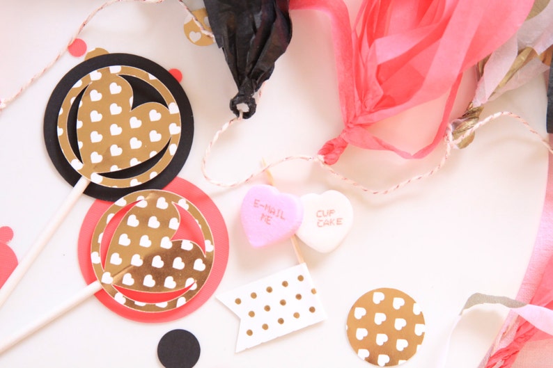 30th Birthday Party Cupcake Toppers Bridal Shower Sweet 16 Etsy