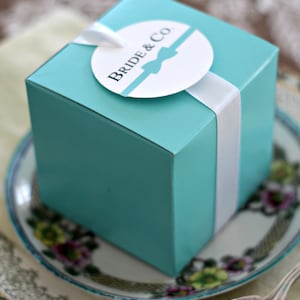 Robin&#39;s Egg Blue Gift Boxes: 3-Inch Favor Boxes
