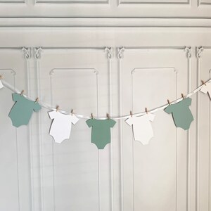 Sage Green & Dusty Blue Confetti - Perfect for Oh Boy Baby Shower, Bridal Showers and Weddings bild 7