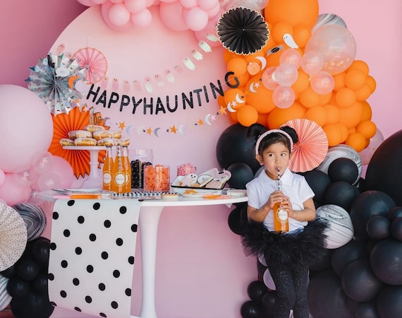 Halloween Happy Haunting Banner Il_570xn