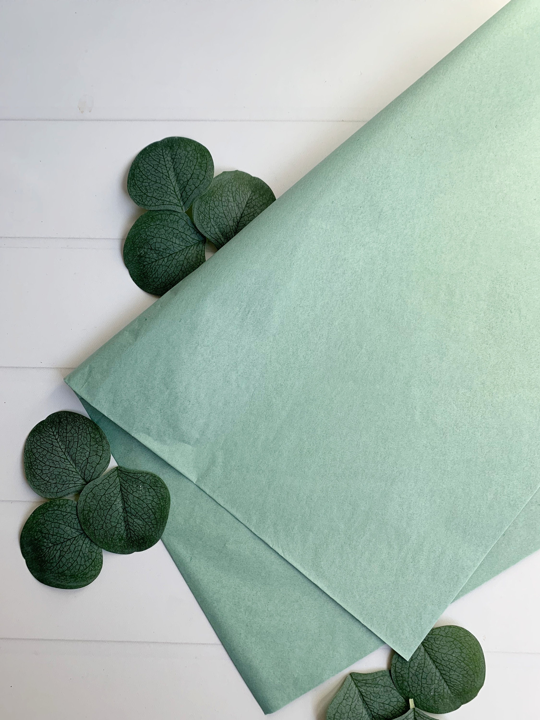 Shades of Green Premium Tissue Paper, Premium Gift wrap, Green Gift Wrap,  Green Tissue Paper - 10x Sheets of Chosen Colour