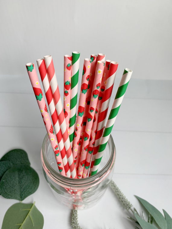 Strawberry Straws by EnFete Catch My Party