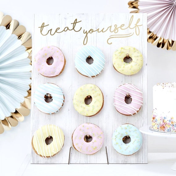 Bridal Shower Donut Wall Stands, Donut Grow Up Party, Rustic Wedding Decor Il_570xn