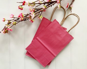 Cherry Blossom Pink Favor Bags