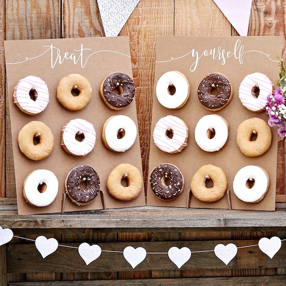 Donut Wall Stands, Donut Grow Up Party, Rustic Lumberjack Party Il_570xn
