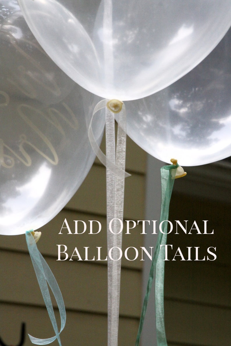 Rose Gold Confetti Filled Balloons