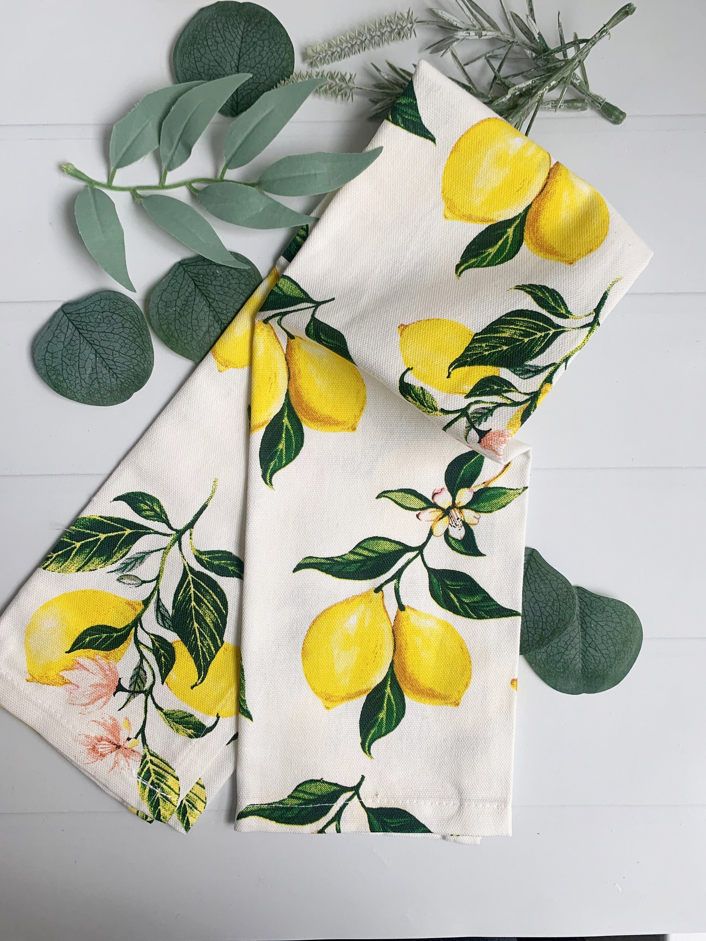 Lemon 2024 tea towels