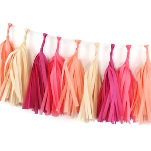 Love at First Spritz | One in a Melon Tassel Garland - FULLY ASSEMBLED