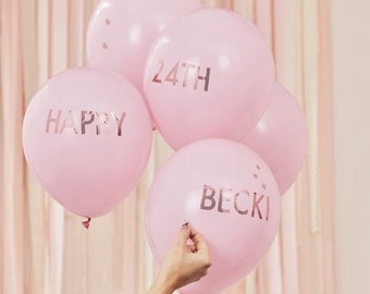 Personalized Birthday Balloons