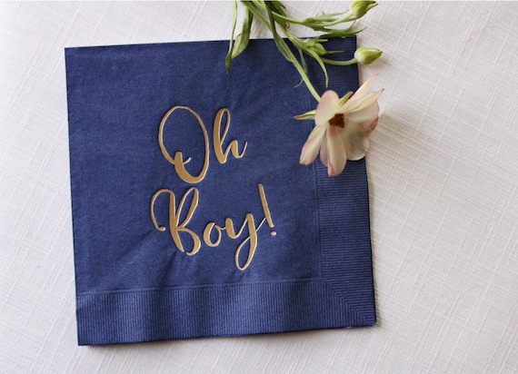 Baby boy napkins deals