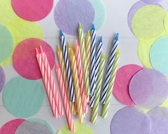 Spiral Birthday Candles