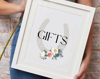 Gifts Kentucky Derby Bridal Shower Sign, Downloadable File Only