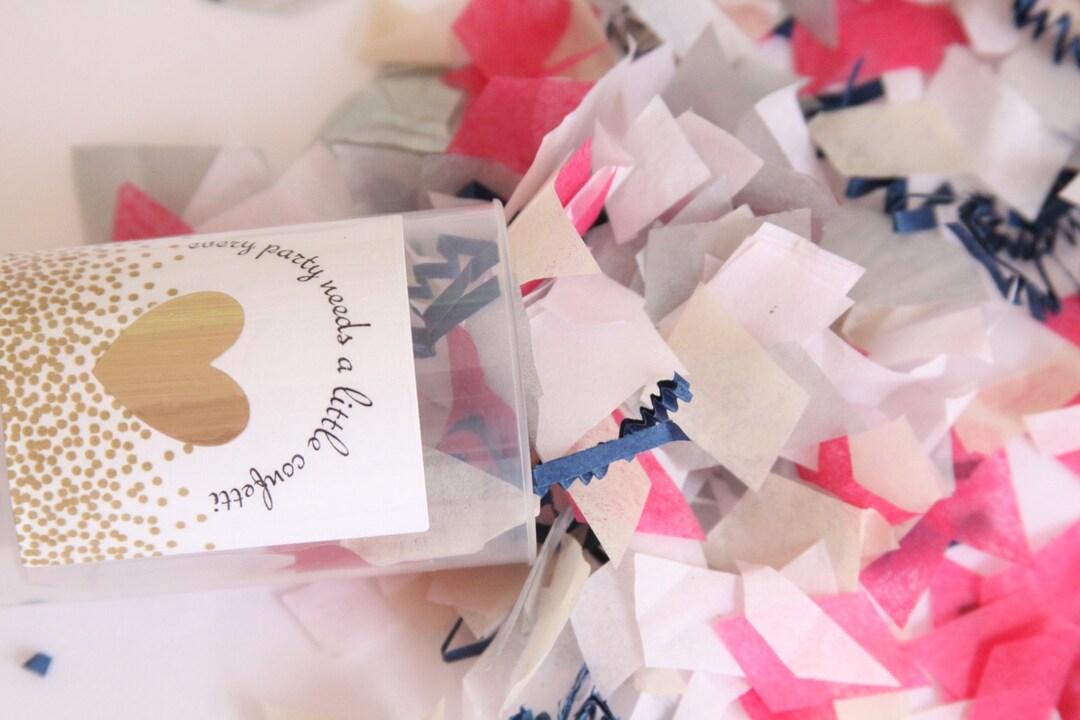 Wedding Confetti Poppers Confetti Send Off Etsy