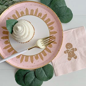 Gingerbread House Christmas Dessert Plates - Etsy