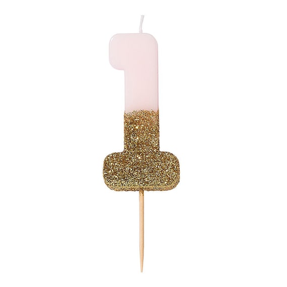 Glitter Number Birthday Candles Il_570xn