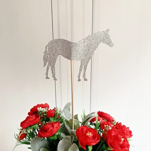 Horse Racing Centerpiece Sticks 17 Pieces Horse Race Party Table Toppers Derby Day Decorations Racehorse Party Supplies For Run For The Roses Racing Birthday Party Decor I4562852471 S25765279092