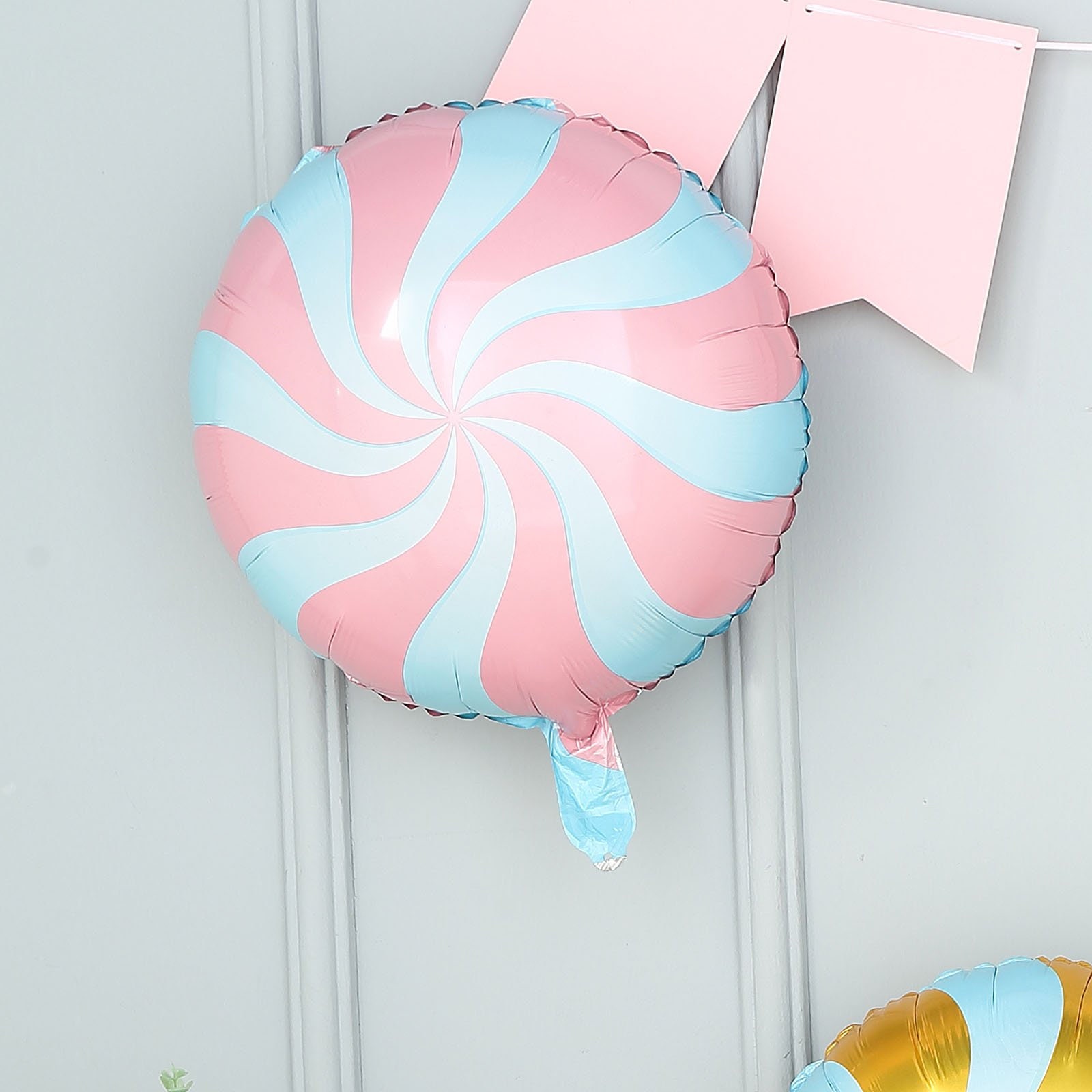 Ballons Bonbons, Ensemble De 23 Ballons Mylar Lollipop Swirls Ballons  Menthe Poivrée Pour Une Barre De Bonbons Ou Un Buffet De Bonbons, Décor De  Fête D'anniversaire De Bonbons, Décor De Fête Pour