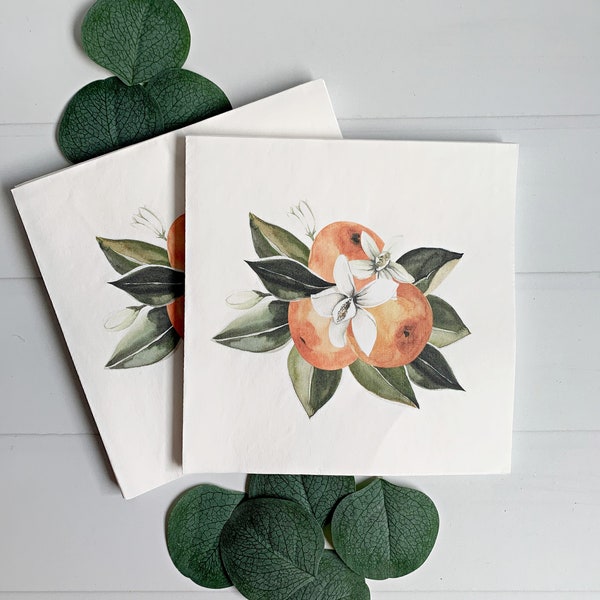 Clementine Luncheon Napkins