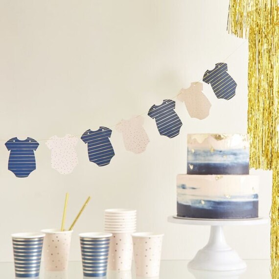 Gender Reveal Onesie Banner Il_570xn