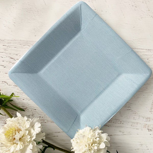 Baby Blue Dessert Plates