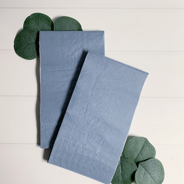 Dusty Blue Dinner Napkin