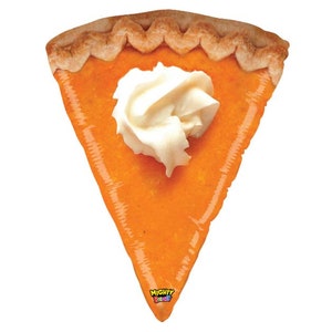 Pumpkin Pie Slice Balloon - Big 34"