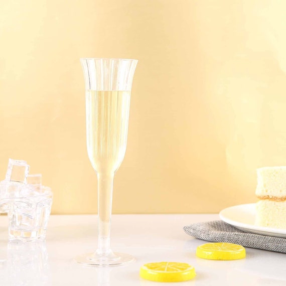 Champagne Flutes - Clear Disposable Il_570xn