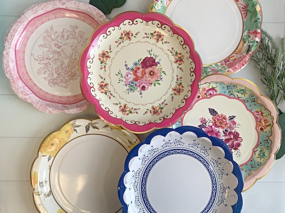 Decorative paper plates sale