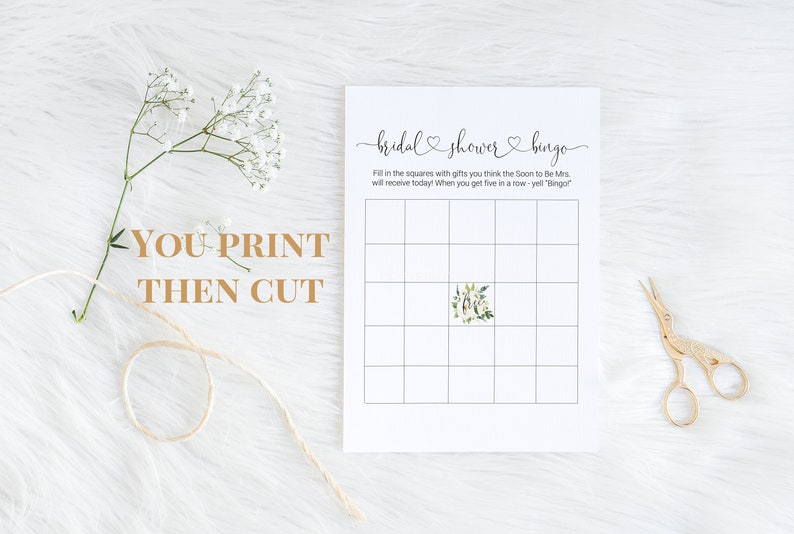 Bridal Shower Games Printable - Etsy