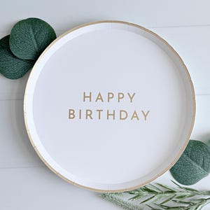 60th Birthday Napkins - Ivory & Black - Cocktail or Luncheon Size Embossed Foil image 9