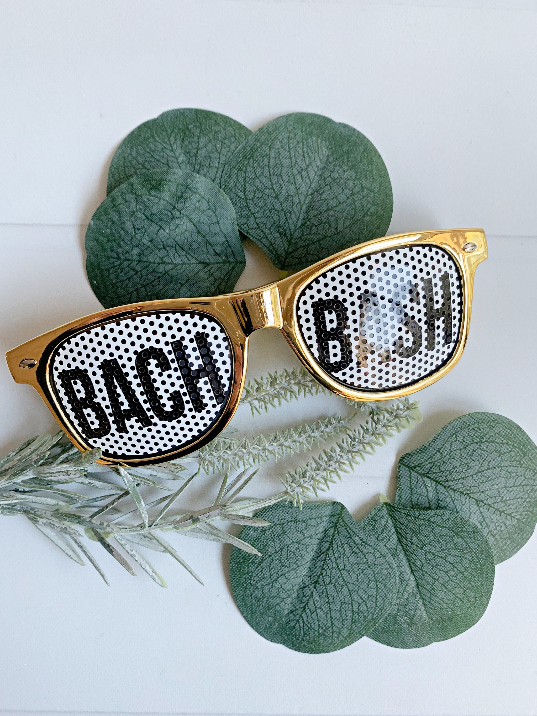 Bach Bash Glasses Gold Etsy UK