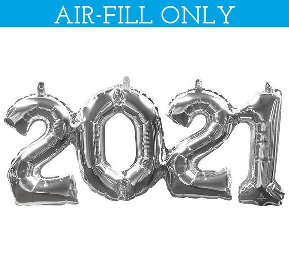 Class of 2021 Silver Grad Balloon Il_570xn