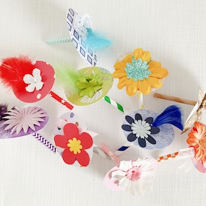 Kentucky Derby Hat Cupcake Toppers