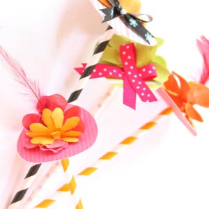 Kentucky Derby Hat Drink Stirrers: Custom Party Accessories (Set of 10)