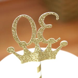 30th Birthday Crown Topper Rose Gold or Gold image 5