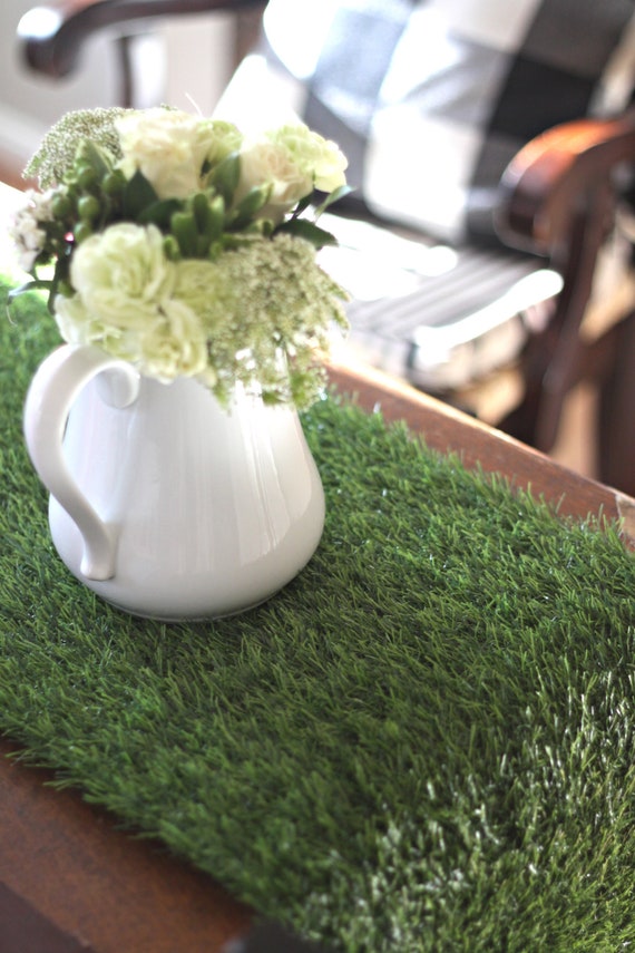 Moss Table Runners 4- 16''X48'' Place setting for wedding, cake table  decor, gift table decor, birthday party decor, birthday party ideas