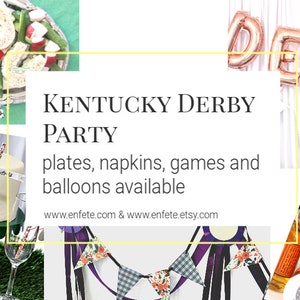 Kentucky Derby Hat Custom Drink Stirrers image 7