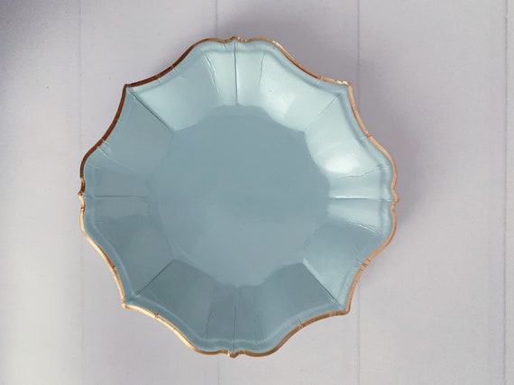 Set of Four Glass Basketweave Dessert/Hors D'oeuvres Plates by Tiffany