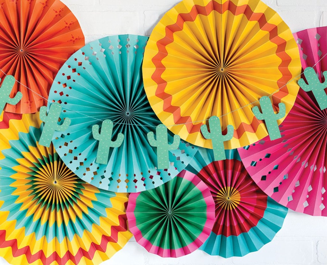 Fiesta Party Plates and Napkins Etsy