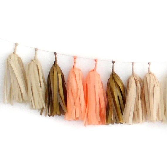 Sweet as a Peach Tassel Garland Il_570xn