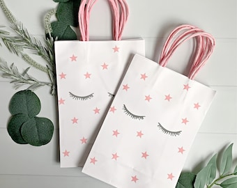 Eyelashes Glamping Favor Bags