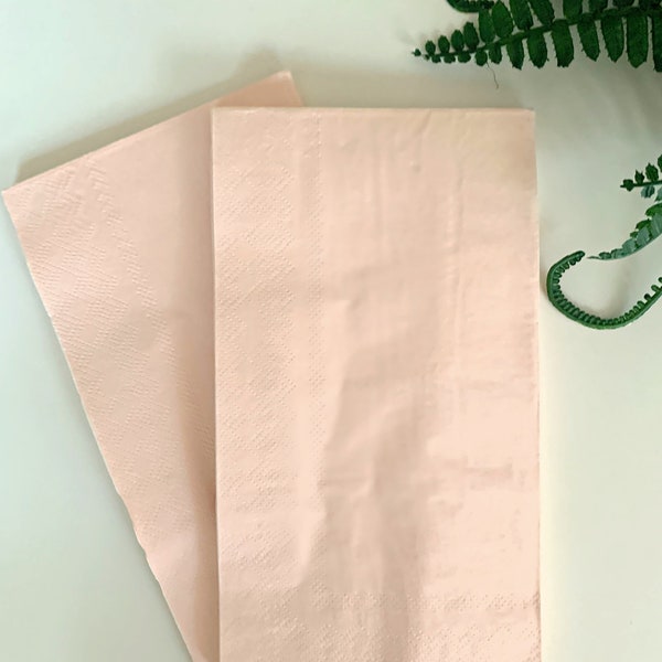 Blush Napkins Etsy