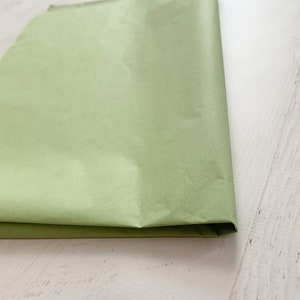 Sage Tissue Paper: Set of 10 Sheets, 20 x 30 Inches