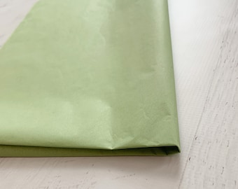 Sage Tissue Paper: Set of 10 Sheets, 20 x 30 Inches
