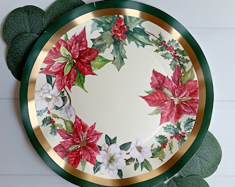Christmas Botanicals Salad Plate