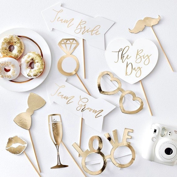 wedding photo booth cutouts