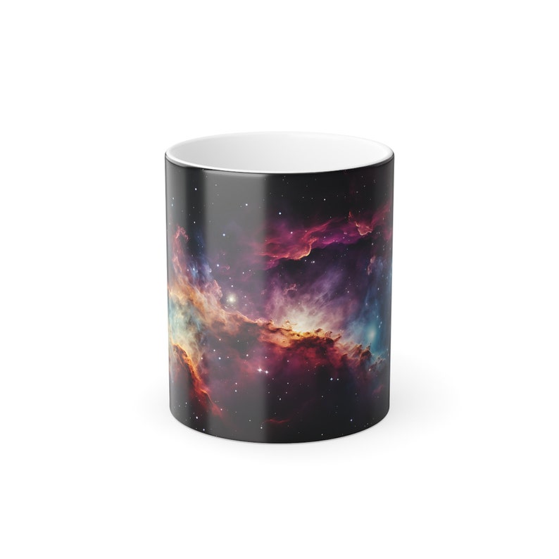 Galaxy Mug Color Changing Universe Coffee Mug Space Lover Etsy