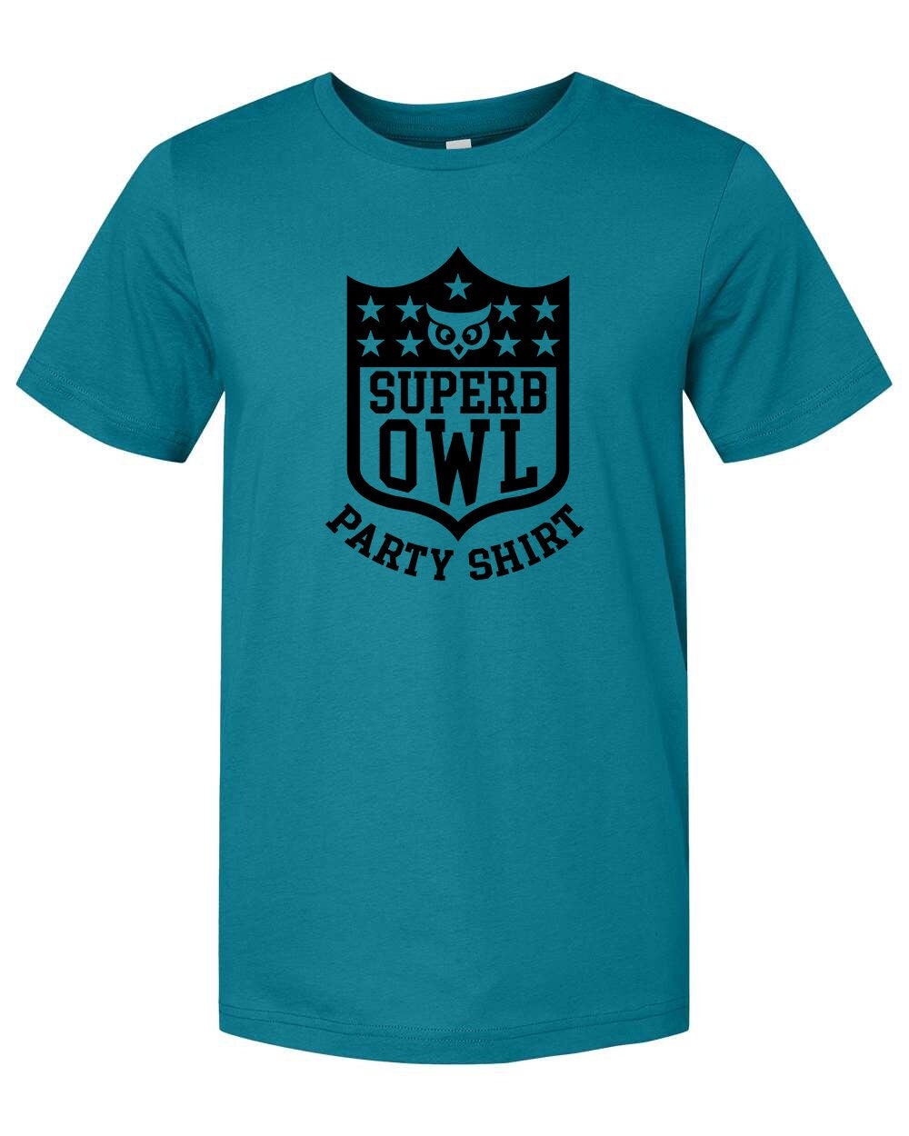 Superb Owl Party shirt T-shirt Bella Canvas